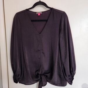 Vince Camuto Black Blouse